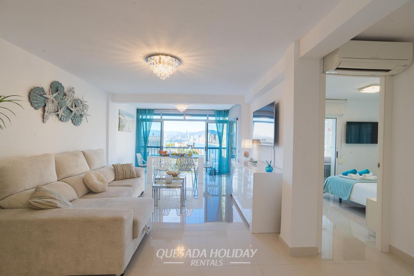 Apartamento Halcon Deluxe 3-A Benidorm Exterior foto
